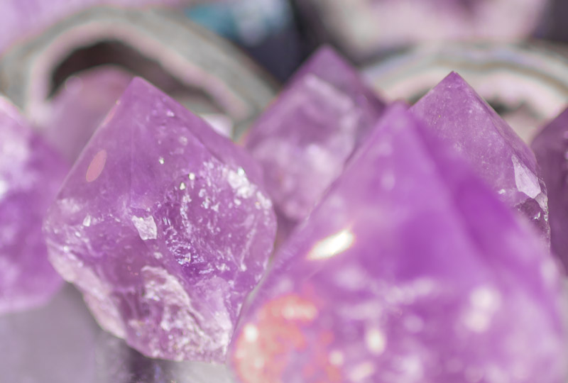 Mineralien, Edelsteine und Kristalle